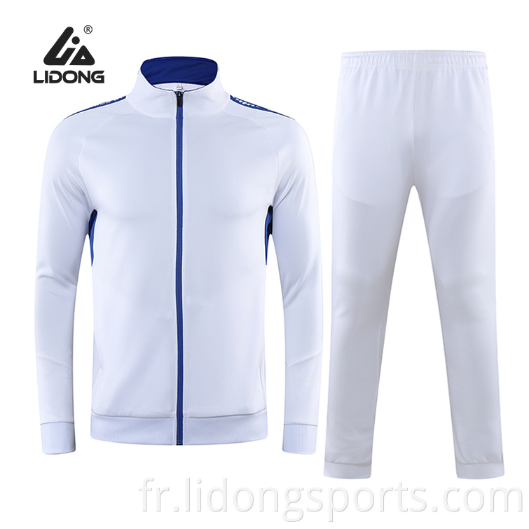 Soccer en gros de Soccer Man Wear Sport pour hommes survêtements Soccer Soccer Tracksuit Soccer de haute qualité